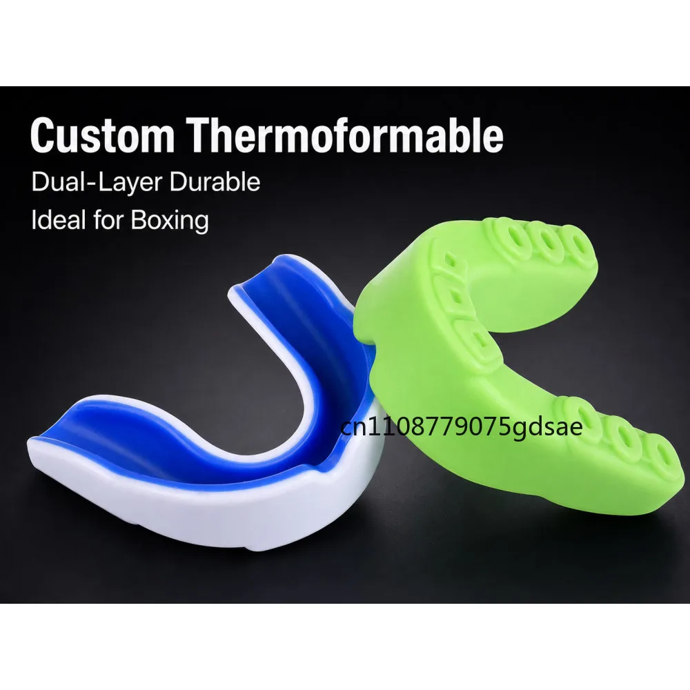 Fighting Training Mouth Guard Boxing Gum Shield Slim Fit Adult Sports Mouthguard Football Wrestling Boxing Teeth Protection