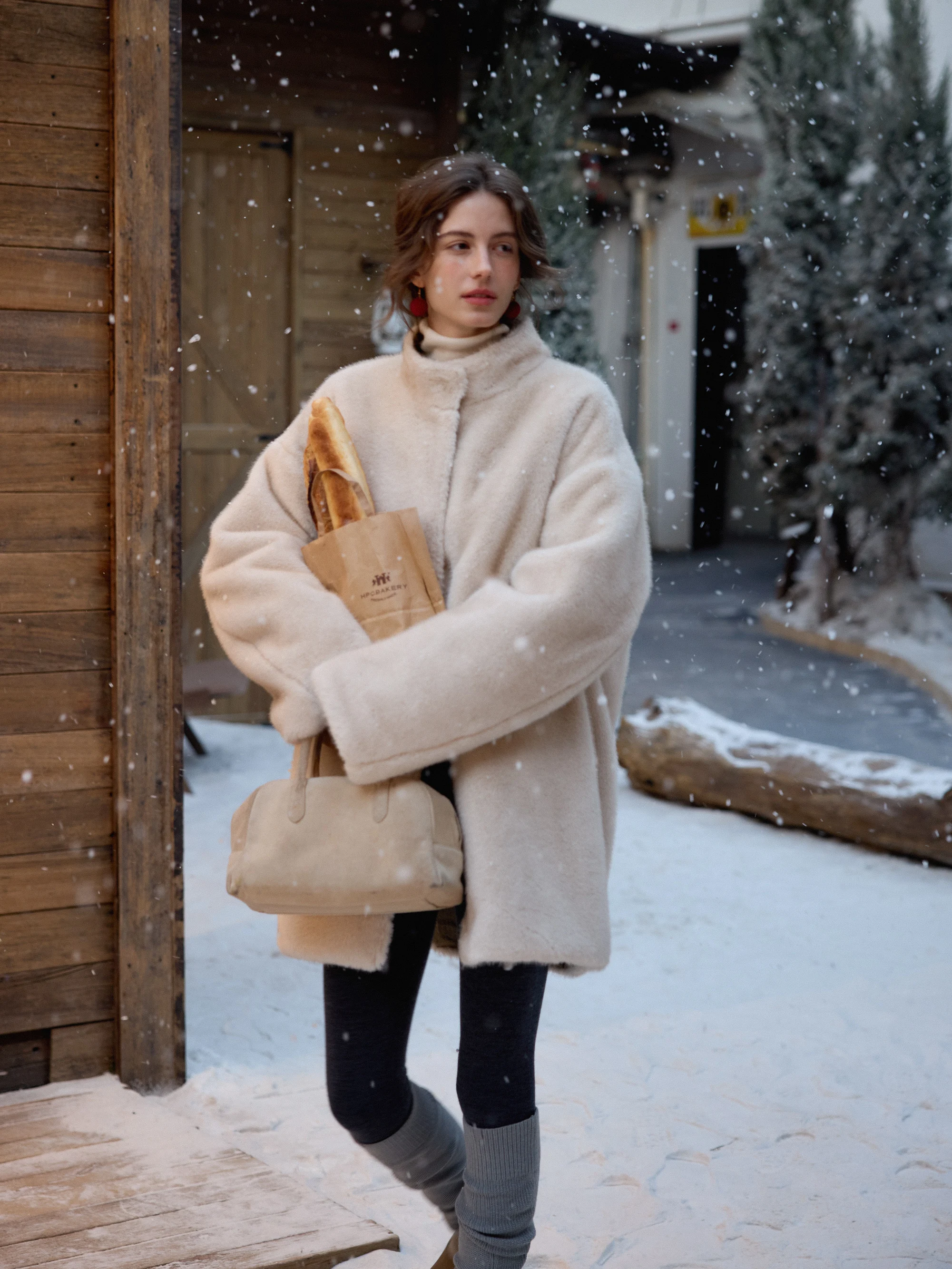 

Double-Sided Wear Fur Coat Stand Collar Eco-Friendly Winter New Arrival from Inc Store for Young And Middle-Aged Women