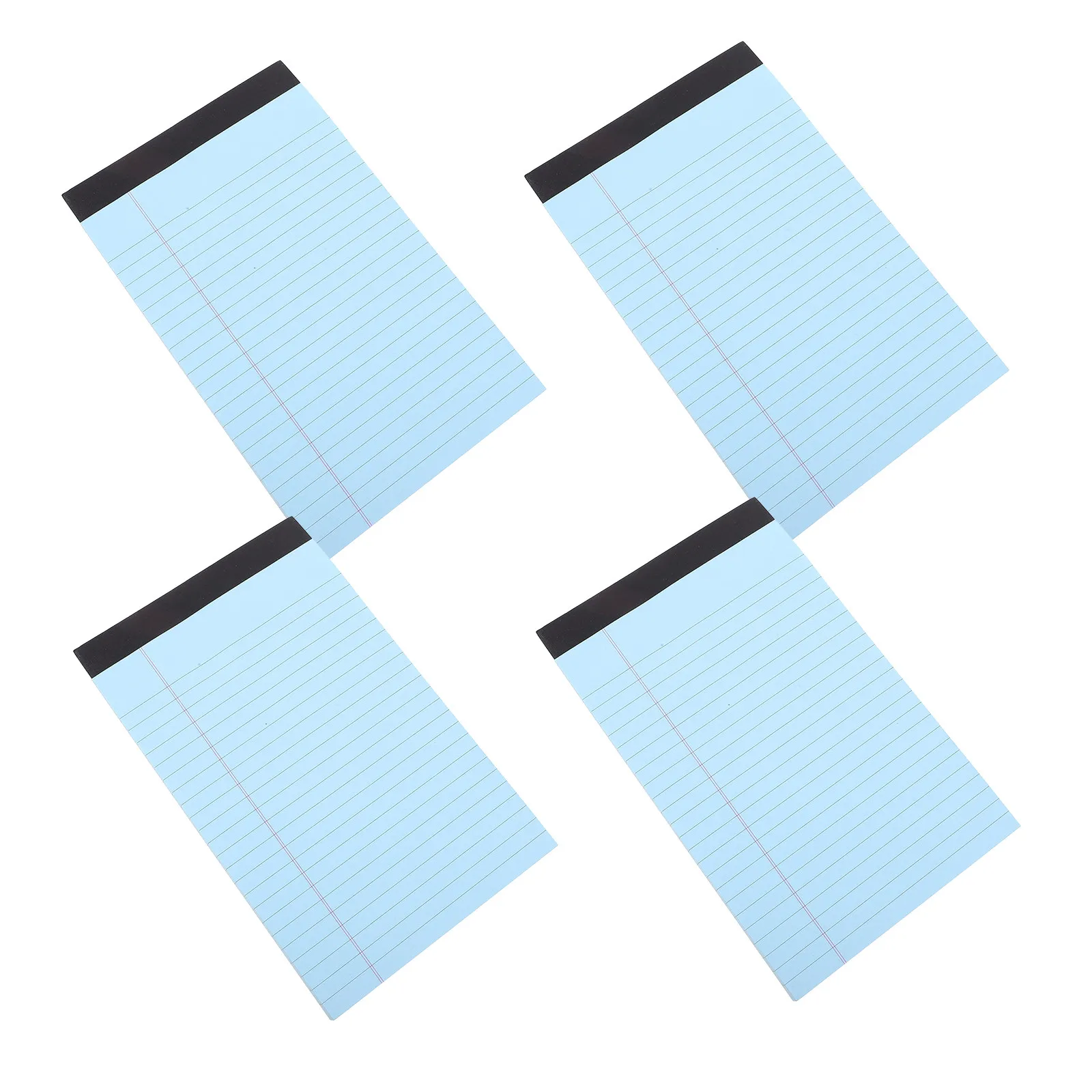 4Pcs Pocket Notepad Lined Legal Pads Portable Memo Notebook Office Supplies for Students Office Work Travel Planning Note Books