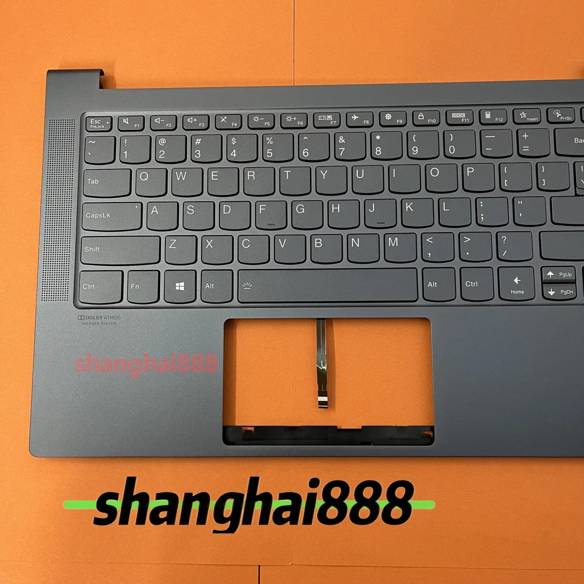 5CB0Z32102 new laptop Uppercase for Yoga Slim 7-14ARE05 14ITL05 14IIL05 palmrest C-Cover with keyboard US English