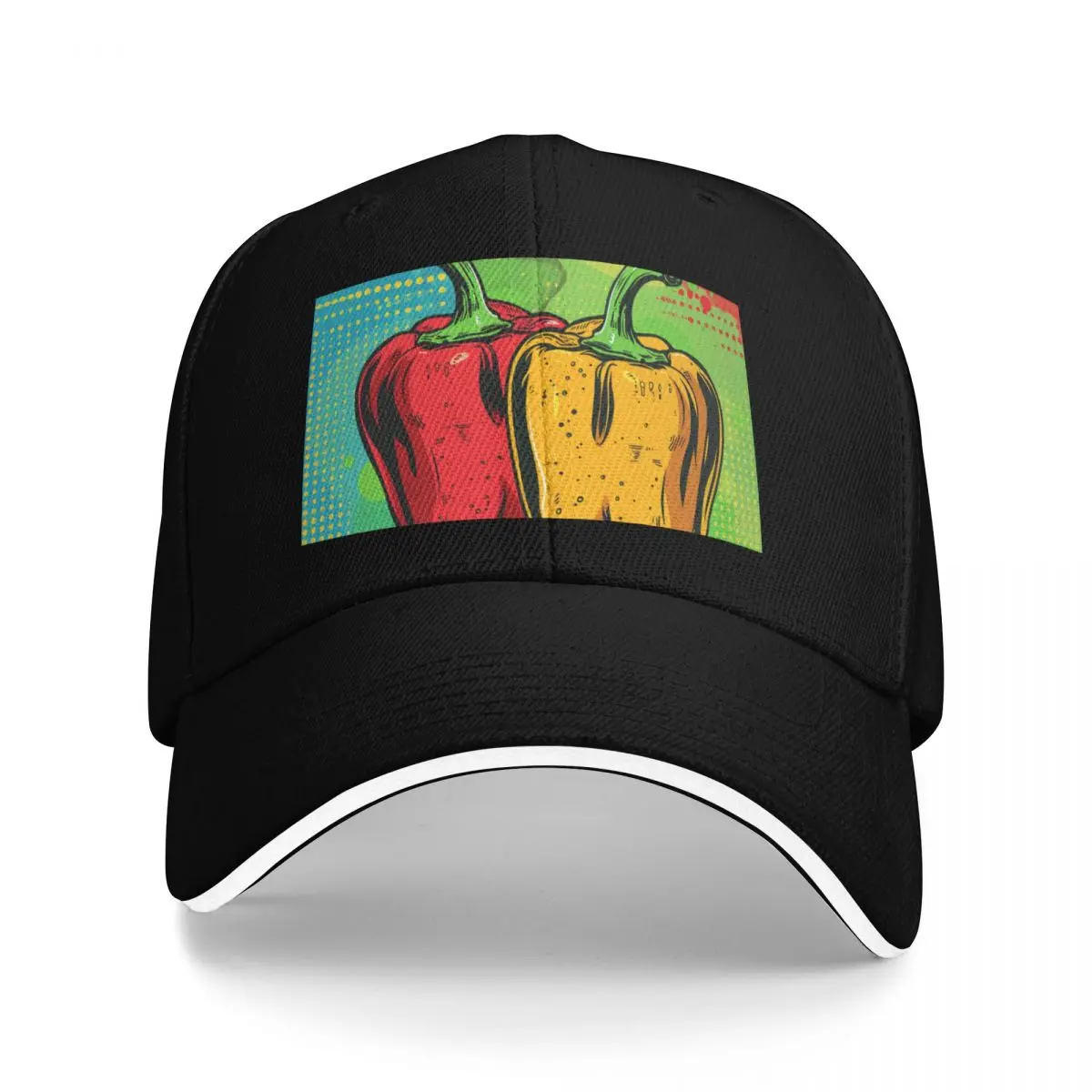 

Capsicum Pop Art 2 Baseball Cap hats on offer tactical cap Women Men's