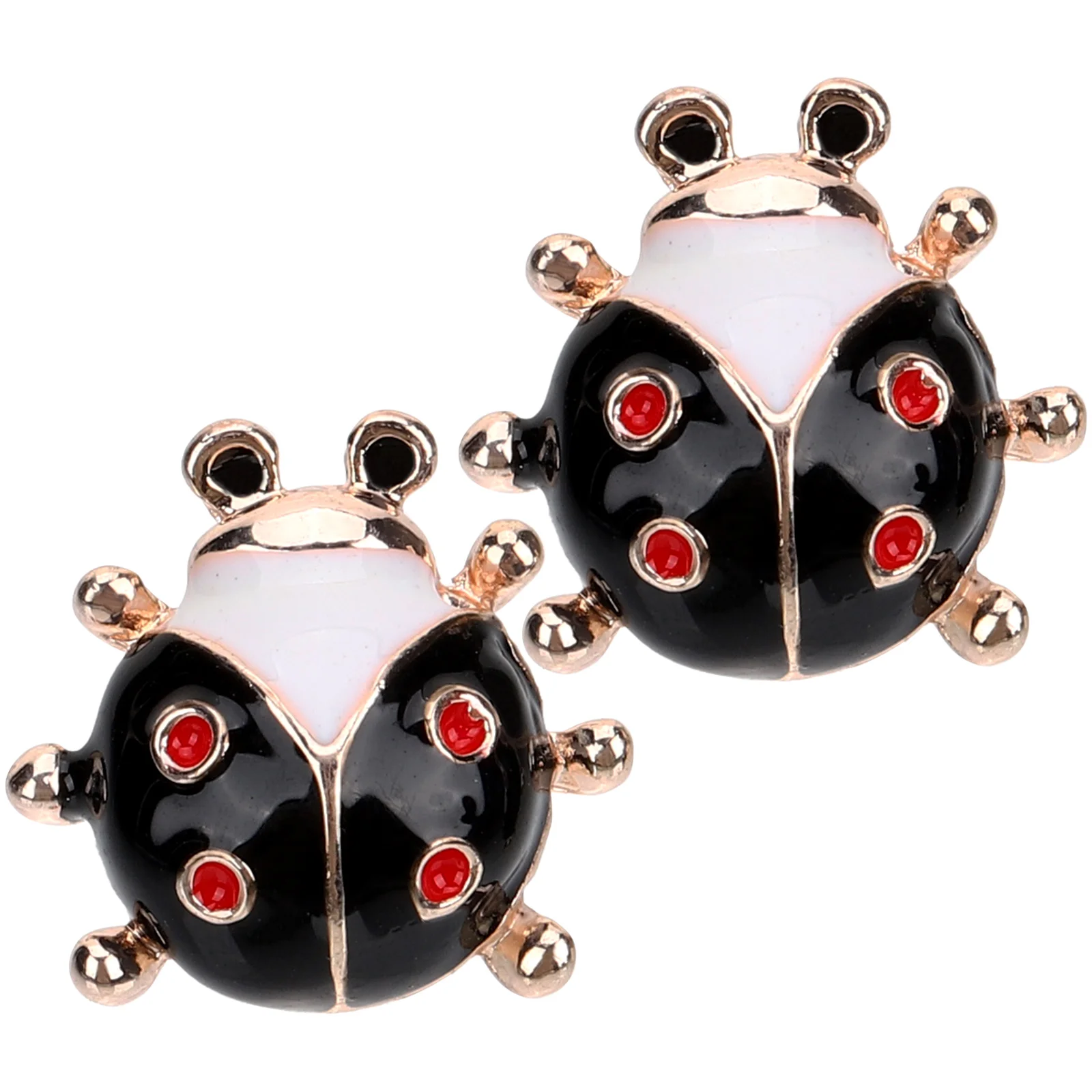 Ladybug Earrings Hypoallergenic Stud Cool Tiny Aesthetic for Women Vintage Student