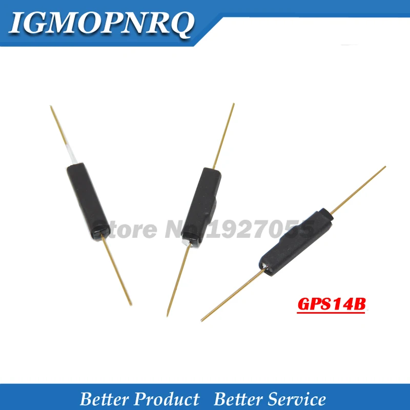 5PCS Reed Switch GPS-14B GPS-14A GPS-11A GPS-16A MKA14103 MKA10110 2*14mm AntiVibration Damage Magnetic Switch