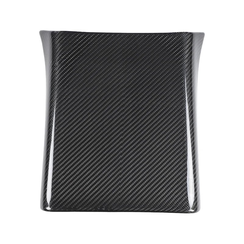 For Jaguar F-TYPE  2013+ Real carbon fiber car armrest box rear decorative cover sticker car interior protection accessories - view 3