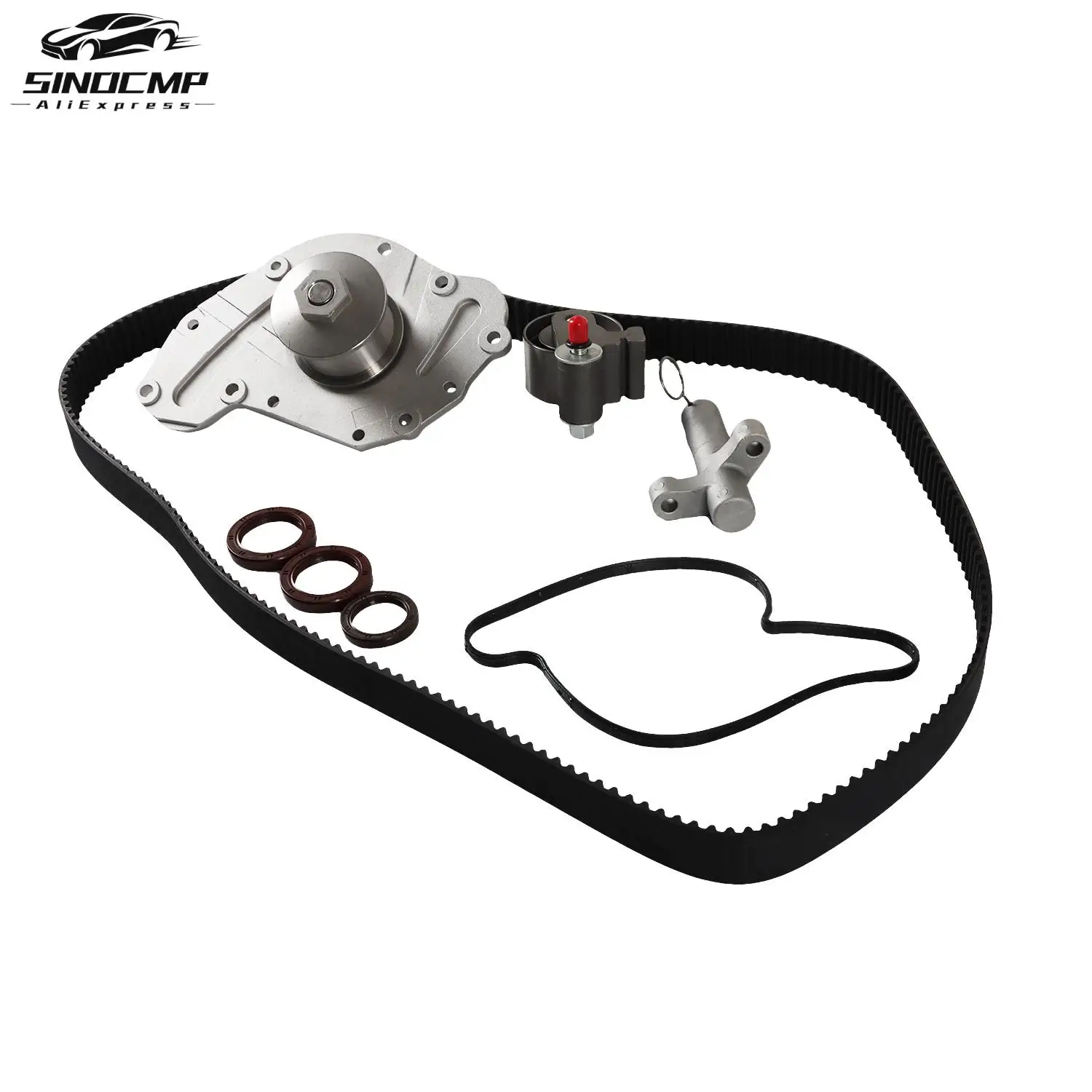 

Timing Belt Kit W/Tensioner Water Pump 4792353 4663515AD 4792968AF TS26295A For Chrysler Dodge VW 3.5 4.0L 3497CC 215CID V6 SOHC