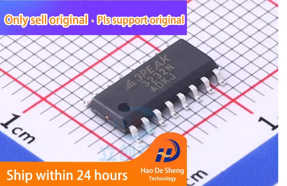

10PCS/LOT TP3232N-SR SOP-16 RS-232 Transceiver 3232 TP3232N New Original In Stock