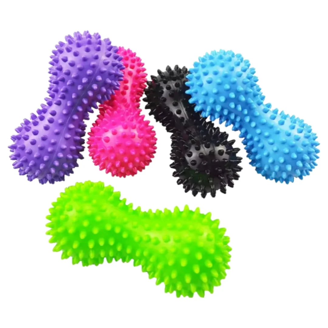 

1 шт., красочный массажный мяч с шипами арахиса, надувной мяч для фитнеса, фасции, точечный массажный мяч, массажер для мышц ног, релаксация