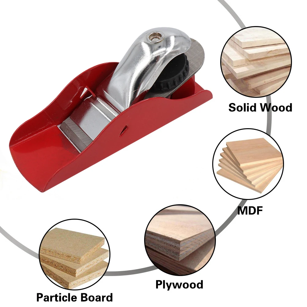 Woodworking Plane Wood Working Tool Compact Block Hand Plane Detachable Manual Wood Planer DIY Crafting for Smoothing Trimming