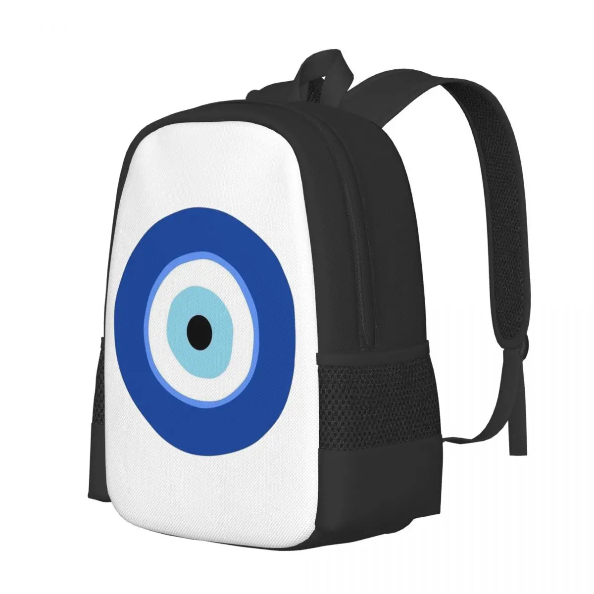 Greek Turkish Evil Eye Backpack Daypack Large Capacity Children BookBag School Bag Shoulder Bags for Men Women