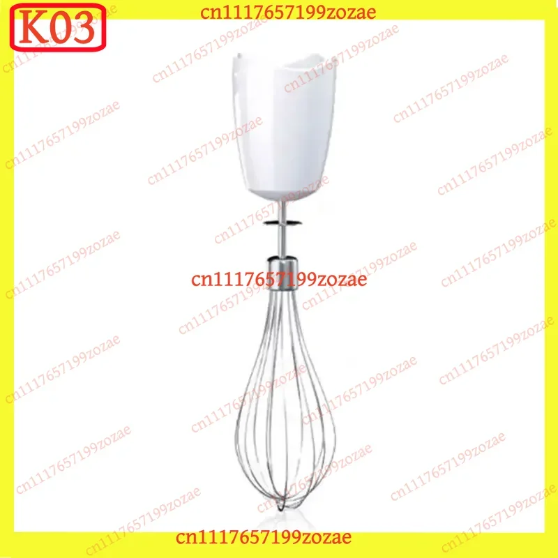k03 Stainless Steel Whisk for Braun 4165 4191 4199 4130 Mixer, Replacement Parts