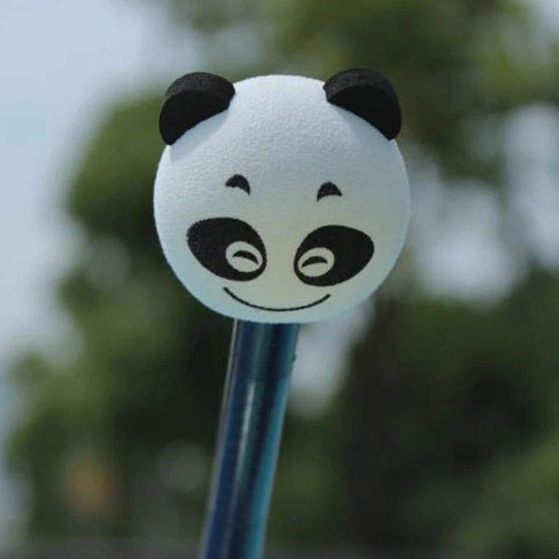 

^1Pc Cute Panda Car Antenna Aerial Ball EVA Topper Truck SUV Pen Decor Gift Toy