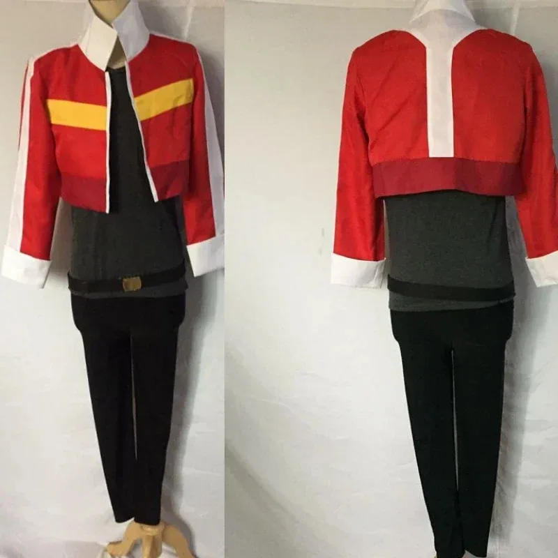 Voltron: Difensore leggendario dell'universo Keith Akira Kogane Costume cosplay Giacca Cappotto Costumi cosplay di carnevale di Halloween G2