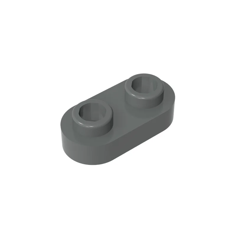 50 Stück 35480 rund 1 x 2 mit offenen Noppen, Ziegelsammlungen, modulares GBC-Spielzeug für technische MOC-DIY-Gebäude, kompatibel mit Blöcken