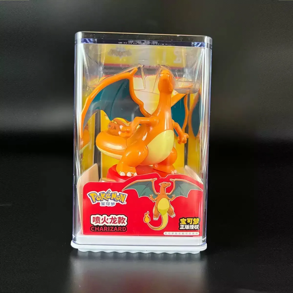Pokemon Model Kit Anime Characters Figures Gengar Pikachu Charizard Slowpoke Mewtwo Series Car Interior Hand Position Toys Gifts view 3