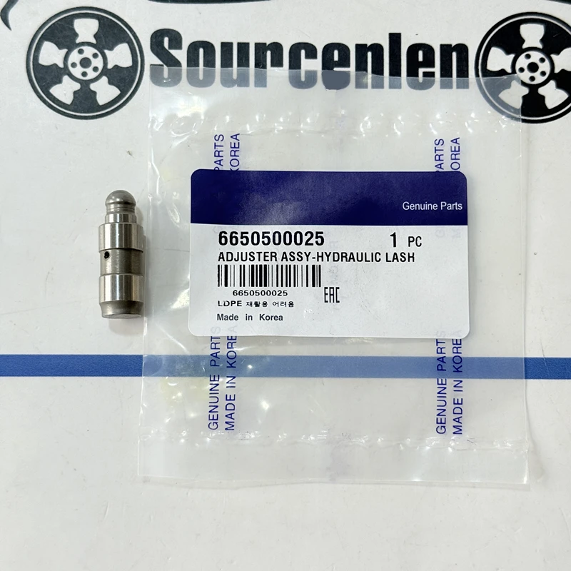 Original Brand New Hydraulic Valve Lifter 6650500025 for Ssangyong Actyon Kyron Rexton 66505-00025