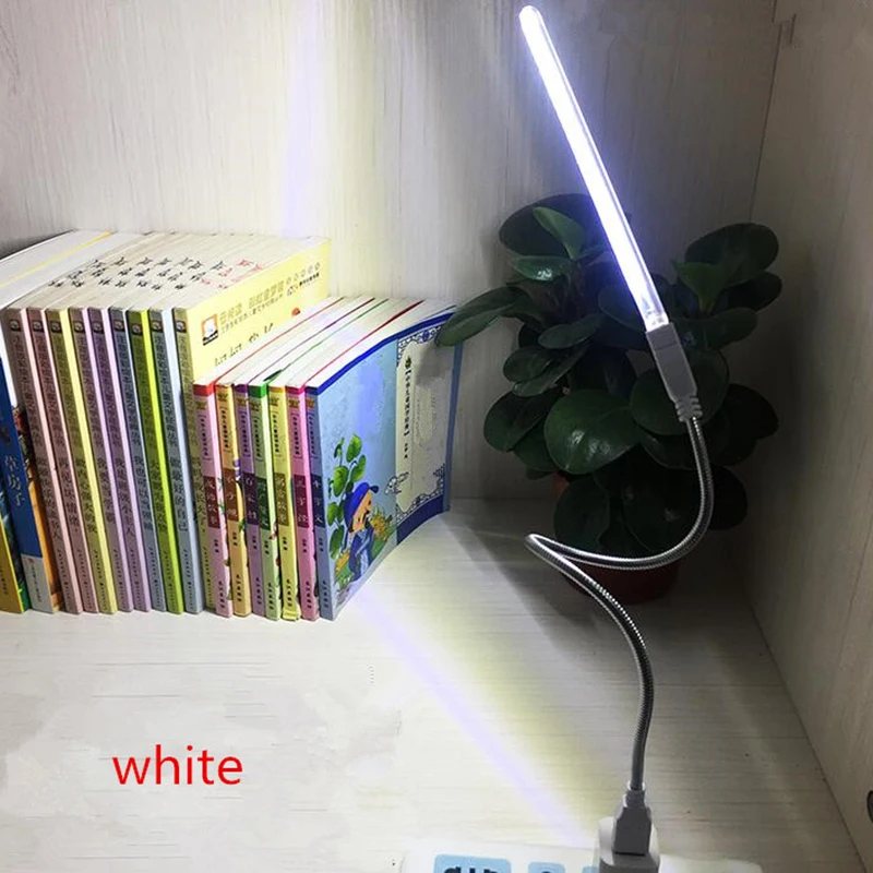 5V 12W USB LED Night Light 24 LEDs USB Reading Table Lamp Book Lights