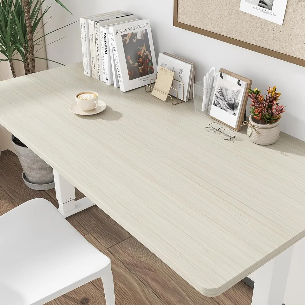 Papel de contato de grão de madeira, casca e bastão à prova d'água para bancadas, 32x354 polegadas, cobertura de bancada branca creme