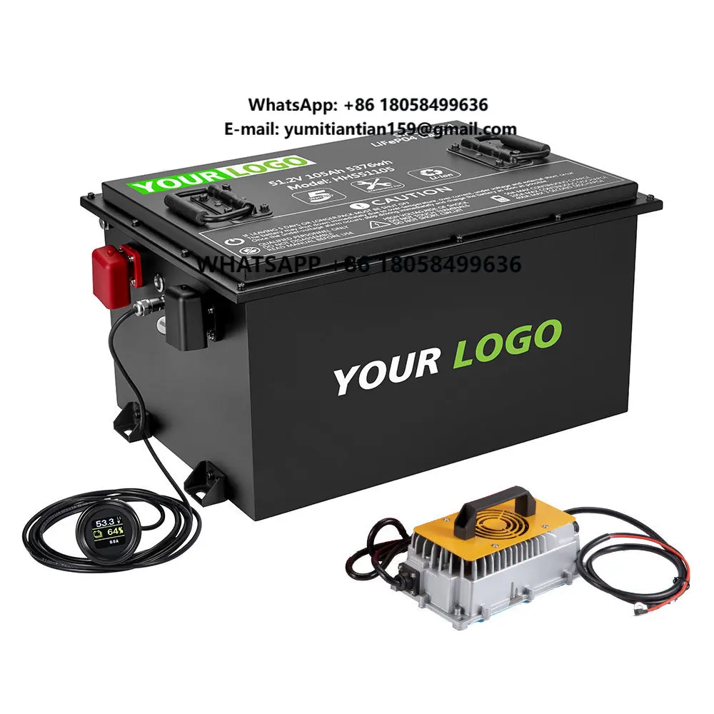 48v 51.2v Lifepo4 Lipo Battery Powered Golf Cart 50ah 6 Seater Electric Motorcycle Battery Operated Club Car off Road Golf Cart