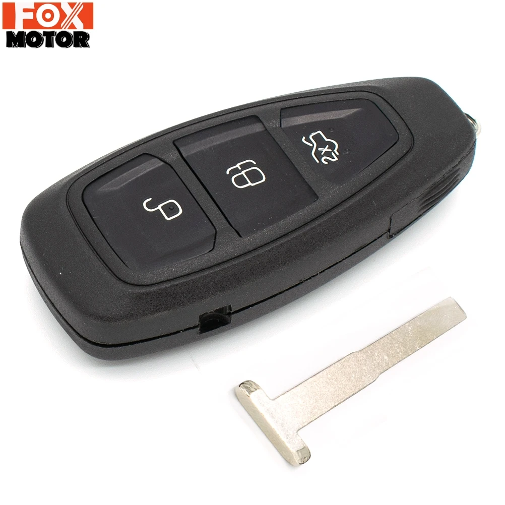 

3 Button Car Smart Key Remote Fob Cover Case Shell Replacement For Ford Focus B-Max C-Max Mondeo Kuga Fiesta Galaxy Auto Repair