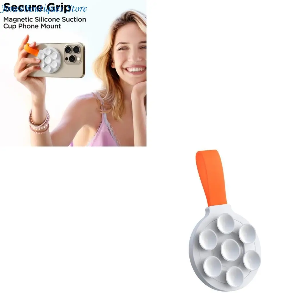 

Силиконовое крепление для телефона 16 15, держатель-подставка для телефона на присоске со шнурком W8KE