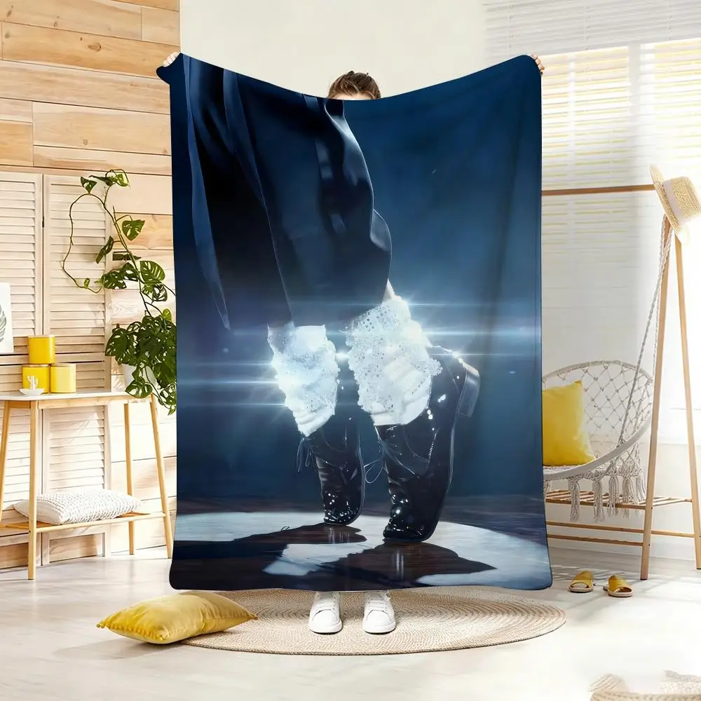 KPop M-Michael Jackson leichte 240g Flanelldecke, weich, hautfreundlich für die Sommerkühlung – Detail 14