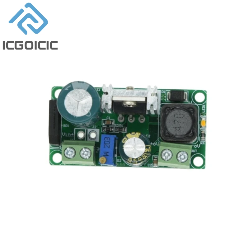 LM2596HV Low-Voltage AC-DC Step-Down DC-DC Power Modules Adjustable Power Supply LM2596 Power Supply Board image 5