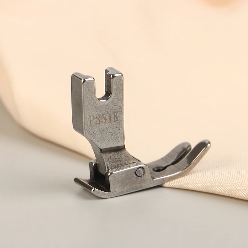 

1Pc Steel P351K Presser Foot Industrial Flat Car Lockstitch Sewing Machine Presser Accessories For Thin Cloth Sewing Work