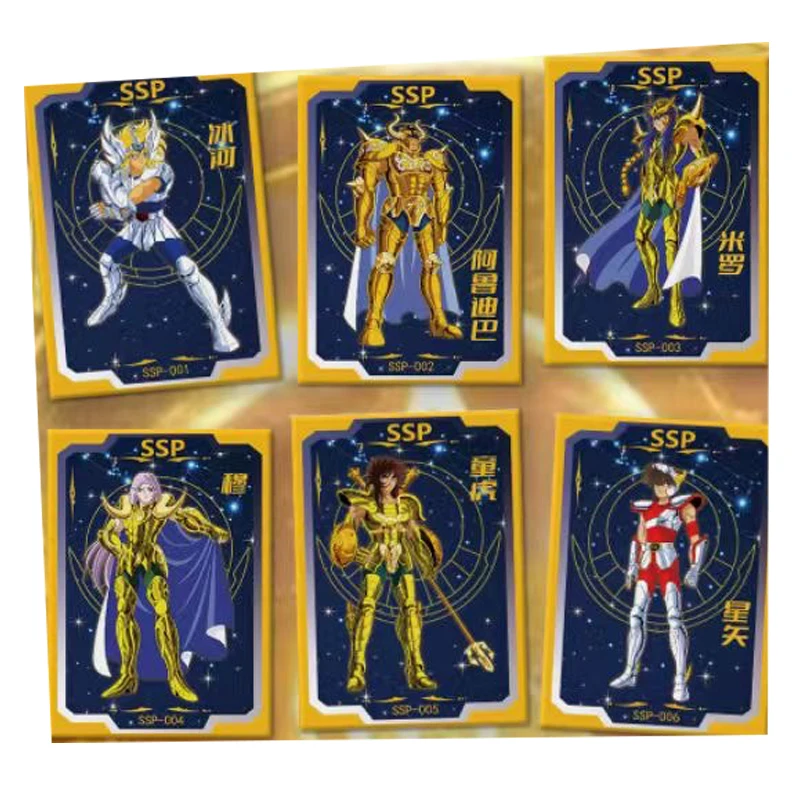 Saint Seiya Cards Booster Box DK Collection Cards Anime  Board Games 1Case 2Slayer  For Children Toys