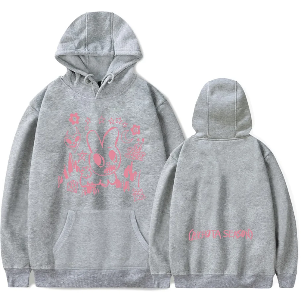 Karol G Hoodies  bichota seasonal album cover peripheral pop graphics，Karol G Unisex Trend Casual Street Clothing sweatshirt