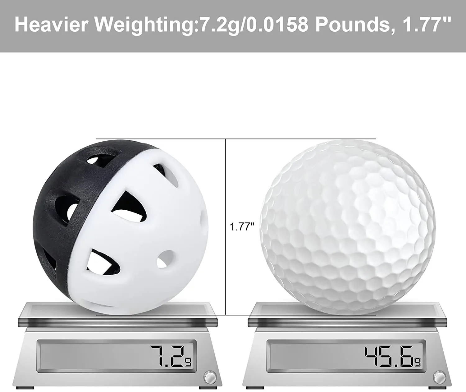 Balles de Golf d'entraînement souples, 12 pièces, balles de vol limitées pour la conduite dans le jardin, balles d'entraînement au toucher réaliste, fournitures de Golf