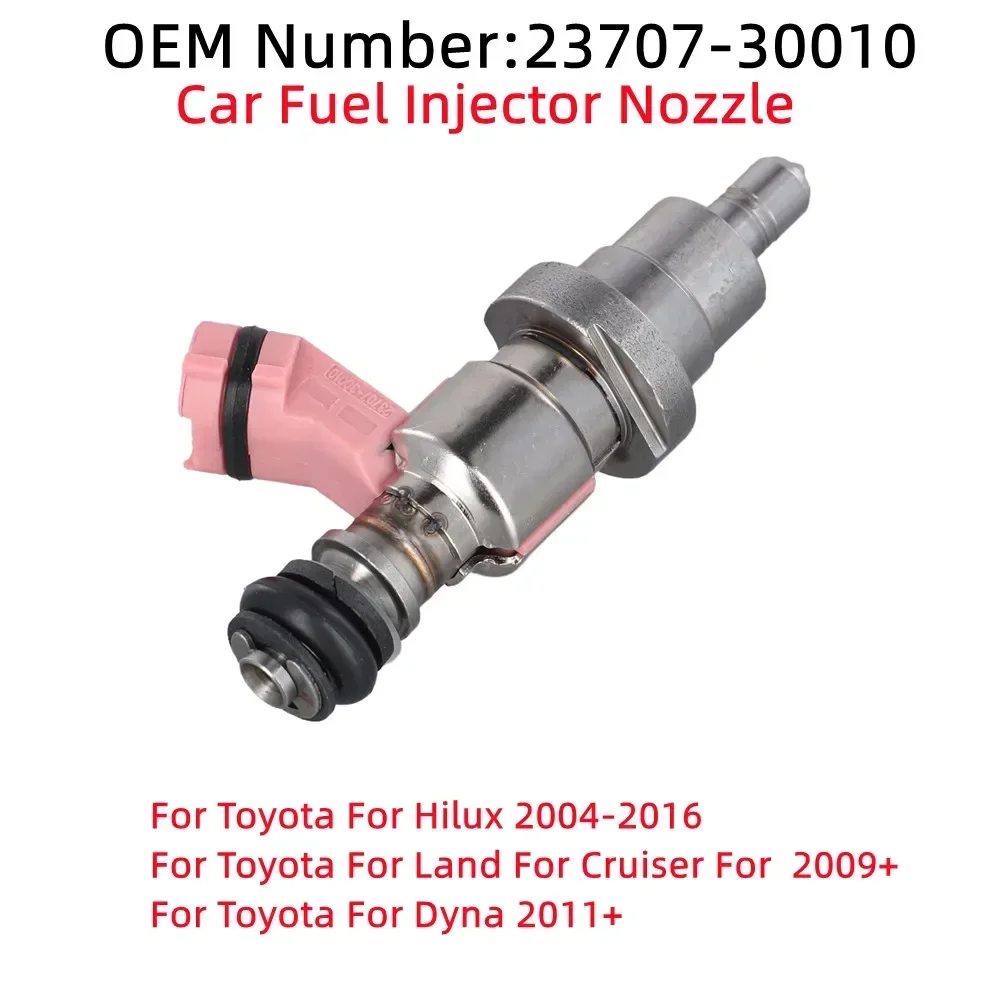 

5Th Fuel Injector Nozzle 23707-30010 For Toyota For Hilux For Dyna 2004-16 For Land For Cruiser For Prado 2009+ For Dyna 2011
