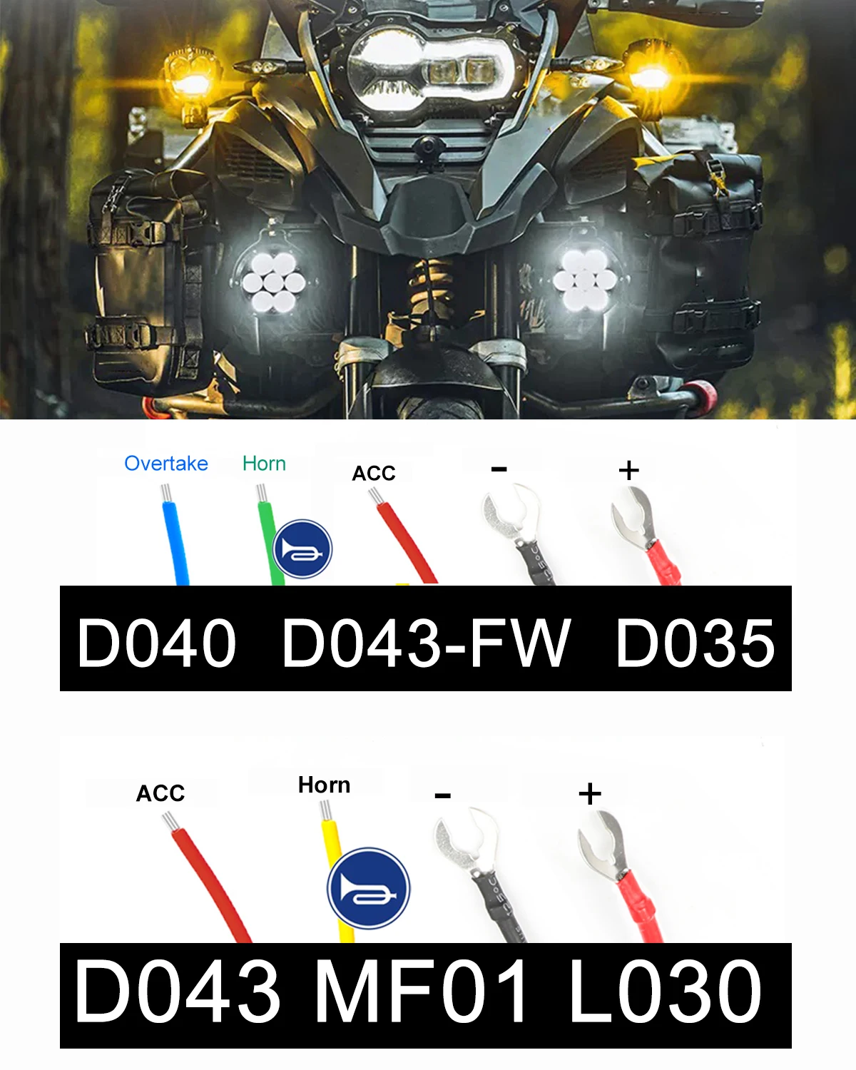 BraveWAY 4.5 Inch LED White/Yellow Work Headlight Fog Light For Motorcycle Offroad Truck BUS ATV UTV 10-80V DC Super Bright Lamp