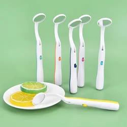 1PC Dental Intraoral Mirrors with LED Light ABS Handheld Anti-fog Mouth Mirror Portable Reusable Dentist Oral Care Tools