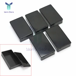 5Pcs Black Waterproof Cover Plastic Enclosure Box DIY Electronic Housing Instrument Case Electrical Project Outdoor Junction Box