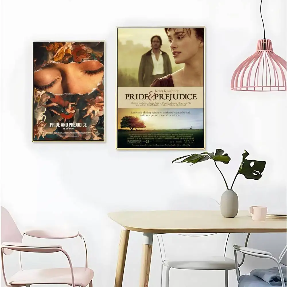 Pride & Prejudice Retro Poster Canvas Painting Prints Wall Art Pictures For Living Room Home Decor