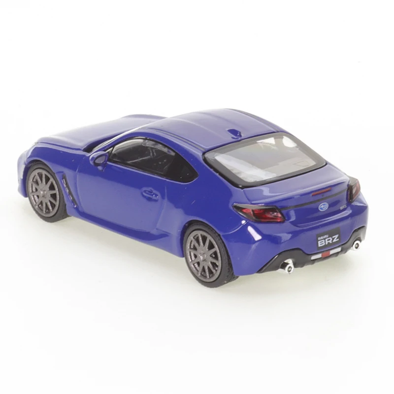 XCARTOYS POPRACE 1/64 Subaru BRZ niebieskie prezent świąteczny dla dzieci zabawki dla chłopców samochody zabawki ze stopu Model odlewany Metal pojazdów mechanicznych