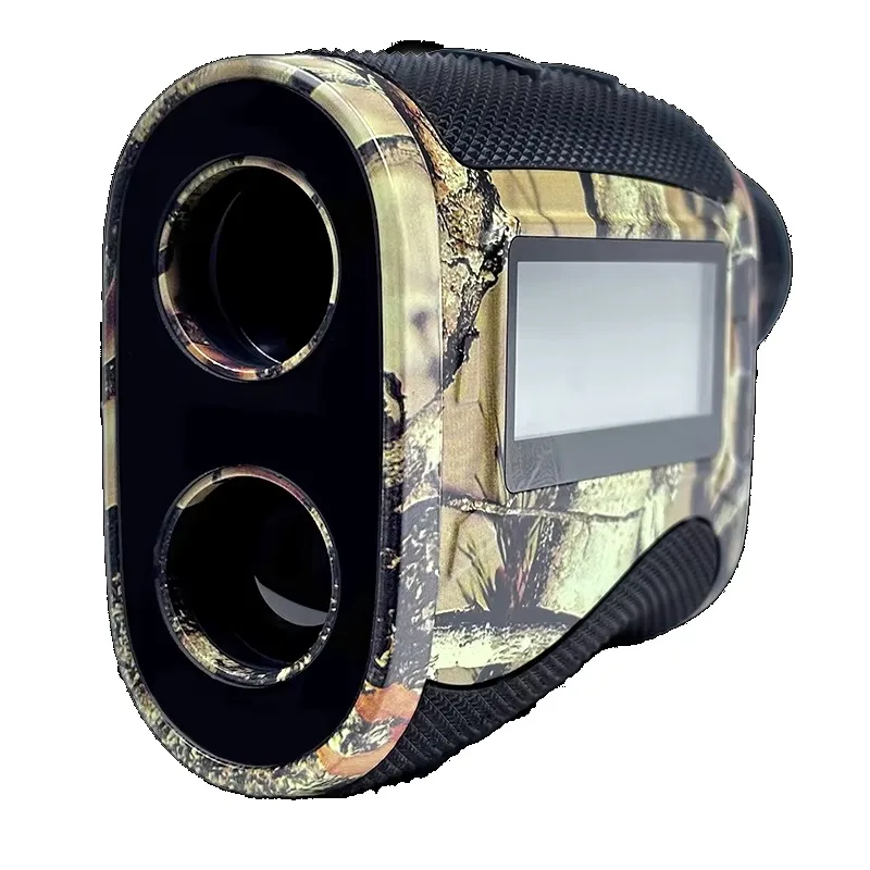 Archery Deer Hunting Laser Rangefinder 7X 5-2000Yards LCD Slope Compensation Flagpole Lock Vibration Rechargeable CR-2 Precision