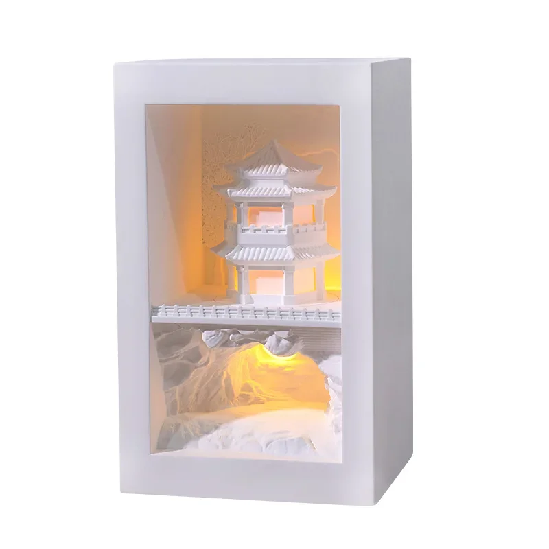 Gypsum wall  Embedded staircase corner lamp Bedroom corridor corner lamp Induction niche Embedded lamp Corner night