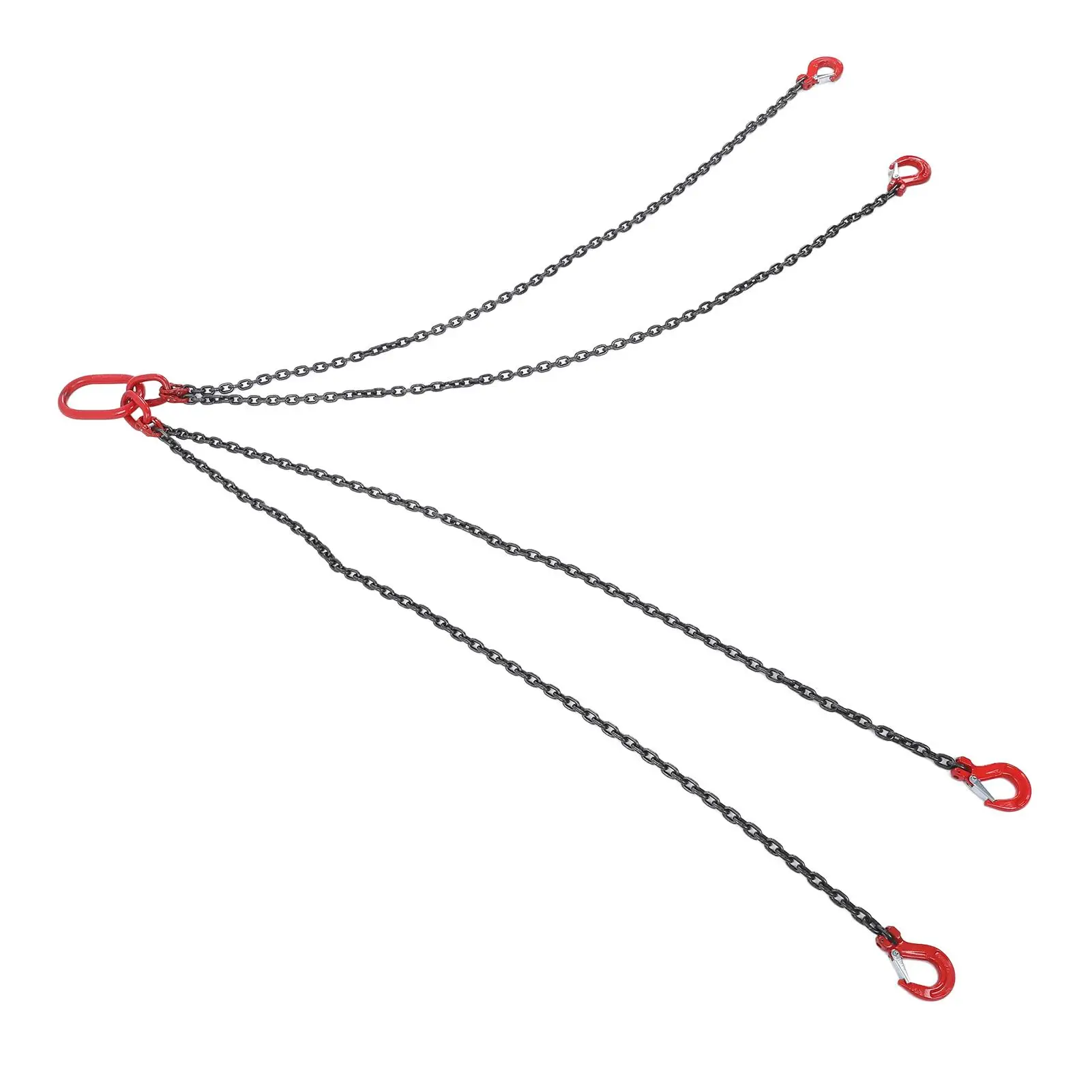 4-футовый стальной цепной строп, сверхмощный подъемный строп длиной 1,5 м для горнодобывающей строительностью, для заводской площадки, емкость 3 тонны