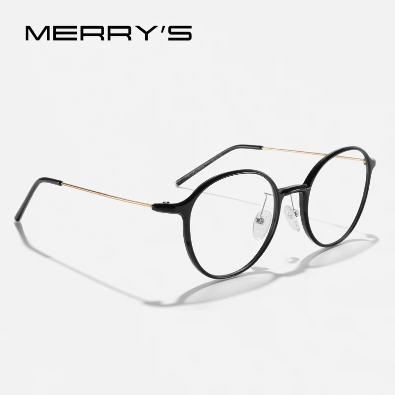 MERRYS DESIGN Women Vintage Oval Glasses Frames Optics Frame  TR90 Eyewear Prescription Glasses Optical Eyewear S2381