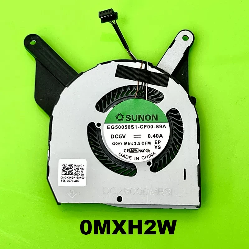 0MXH2W 0T9T4M New CPU Cooling Fan Replacement For DELL Latitude 5400 MXH2W T9T4M Cooler