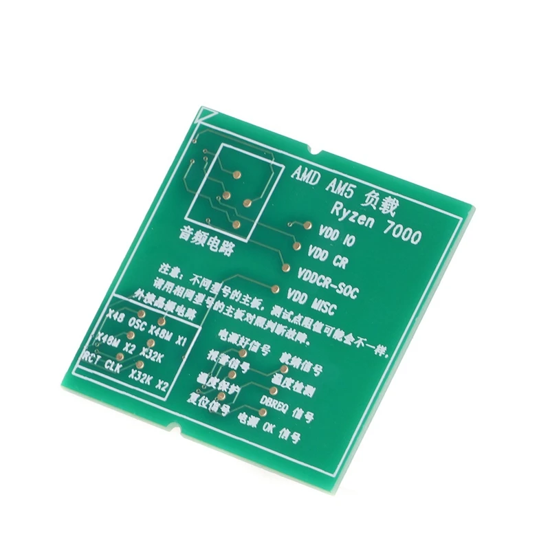 A47U Desktop AMD AM5 CPU Socket Tester Diagnostische Analyzer Dummy Load Fake Load met LED-indicator