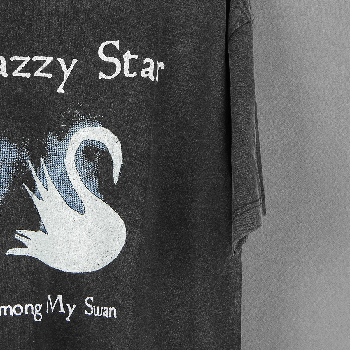 Mazzy Star T-Shirt Among My Swan Psychedelic Rock Shoegaze Dream Pop Radiohead The Breeders Men Summer Long Sleeves Cotton Shirt