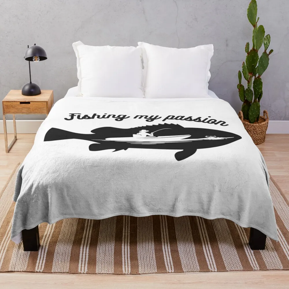 Fisherman it's me Throw Blanket Luxury Throw Bed linens Blankets