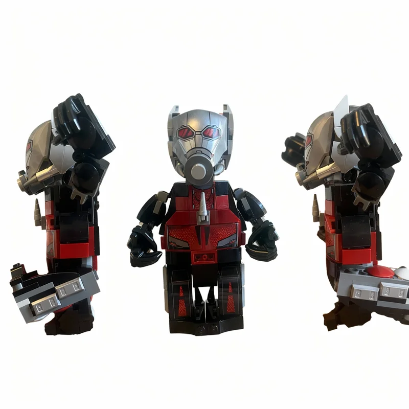 200pcs MOC Ant Man Brickfig Super Heroes Marvelled Avengerses Model Building Blocks Architecture Christmas Gifts Brick Toy Kids - view 2
