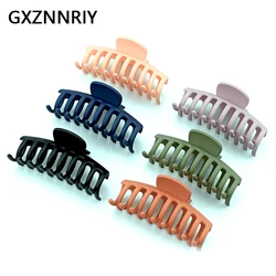 Fashion 9cm Plastic Hair Claw Clips for Women Hair Accessories Girls Hairclip Crab Clip Hairpins Lady Headwear Party Gifts