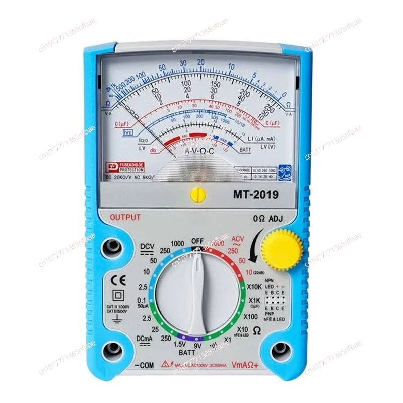 

Универсальный счетчик указательного типа, трехцелевой счетчик, мультиметр, 24 файла, MT-2019-C