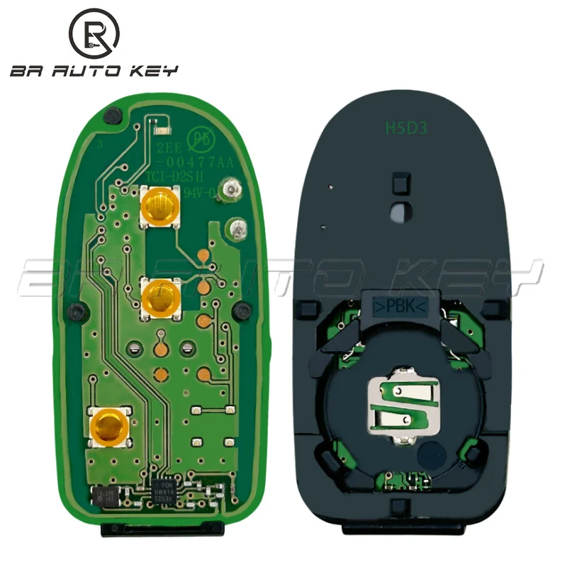 R74P1 3 Buttons Remote Smart Key Fob For Suzuki For Suzuki Wagon R Every Hustler Palette Spcia 315MHz PCF7953X/HITAG 3/47 CHIP
