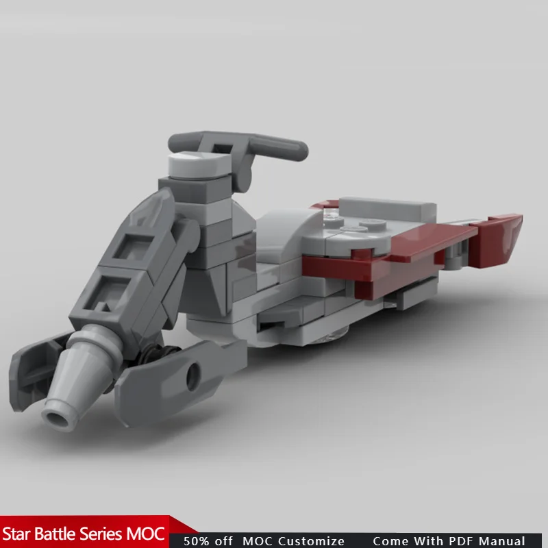 58 PCS Star Battle K-88 Streetrunner MOC Personalizza Design del blocco modulare Tecnologia educativa Regalo giocattolo festival fai da te