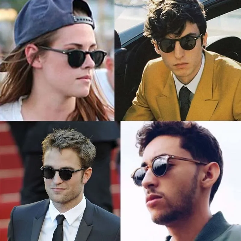 Round Sunglasses Trendy Woman Brand Designer Sun Glasses Female Vintage Eyewear UV400 Male Driving Oculos De Sol Feminino